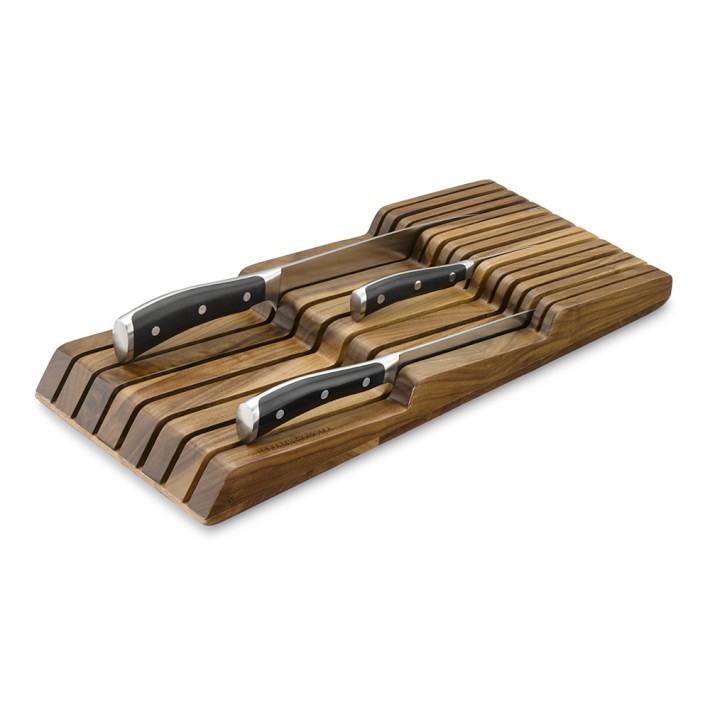 Williams Sonoma 15Slot InDrawer Knife Organizer Williams Sonoma