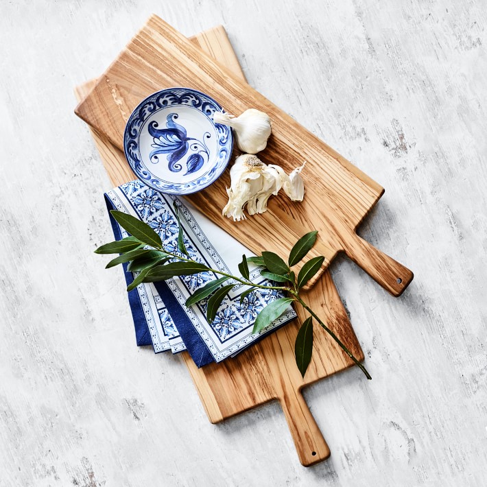 Williams Sonoma planche de service en bois d'olivier
