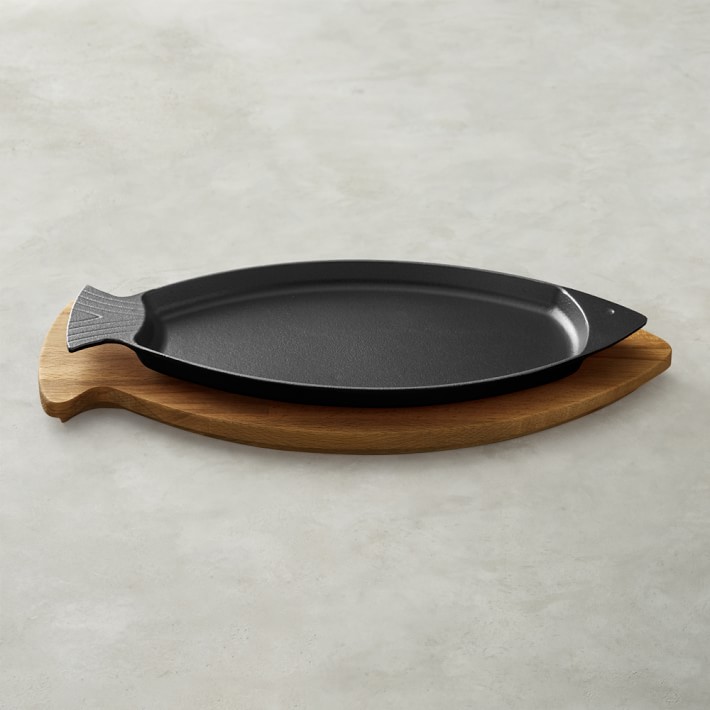 Williams Sonoma Fish Plate Fry Pan Williams Sonoma