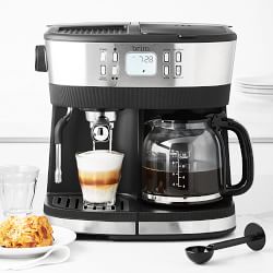 Brim Combination 19 Bar Espresso Machine & Programmable 10-Cup Coffee Maker