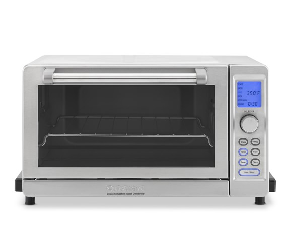 Cuisinart Toaster Oven Broiler 4-Cooking Options Non-Stick Interior Timer Enable 