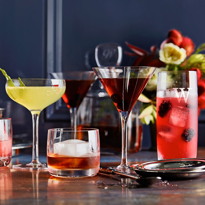 Williams Sonoma Reserve Martini Glasses | Cocktail Glasses | Williams ...