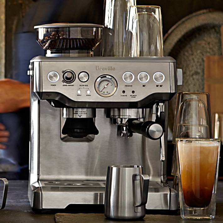 Breville Barista Express Espresso Machine Williams Sonoma