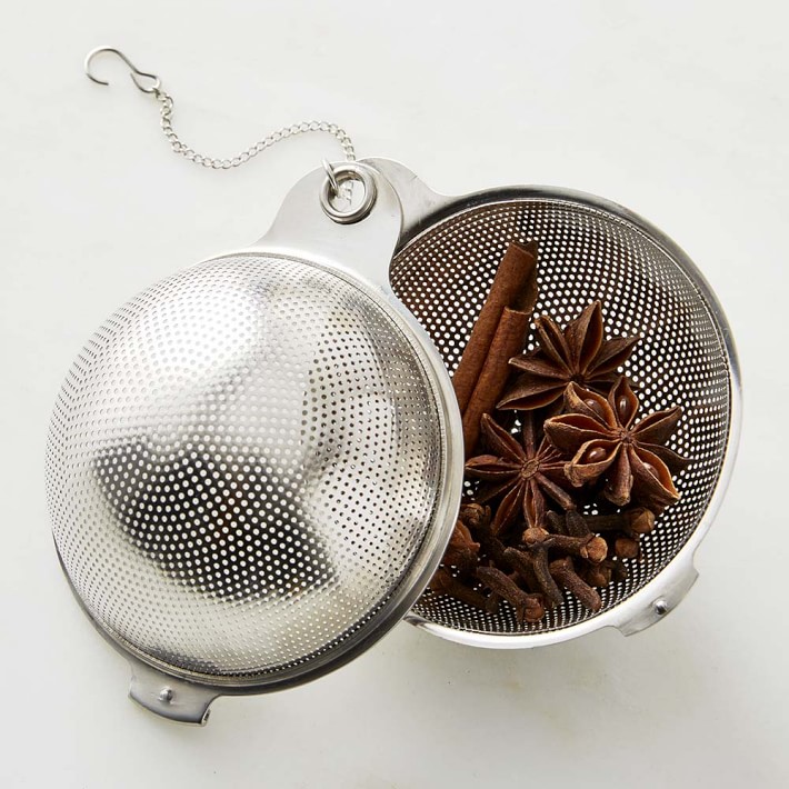 Williams Sonoma Mulling Spice Ball Tea Infuser Williams Sonoma