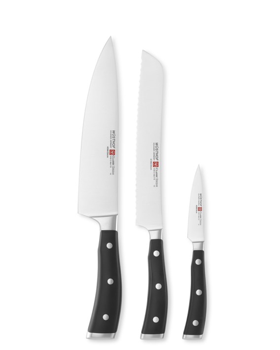 Wüsthof Classic Ikon 3-Piece Knife Starter Set | Williams Sonoma