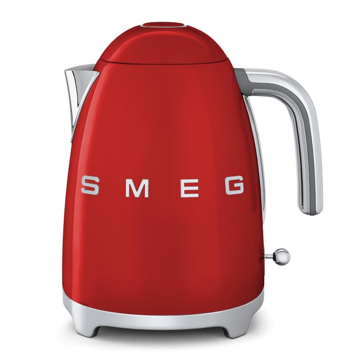 Small Kitchen Appliances Cream Smeg Kettle NEW 3D Logo Kettles