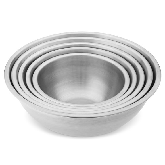 stainless mixing bowl set