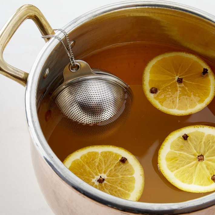 Williams Sonoma Mulling Spice Ball Tea Infuser Williams Sonoma