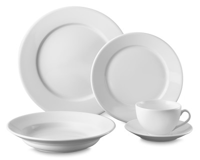 Apilco Très Grande Porcelain 20-Piece Dinnerware Set