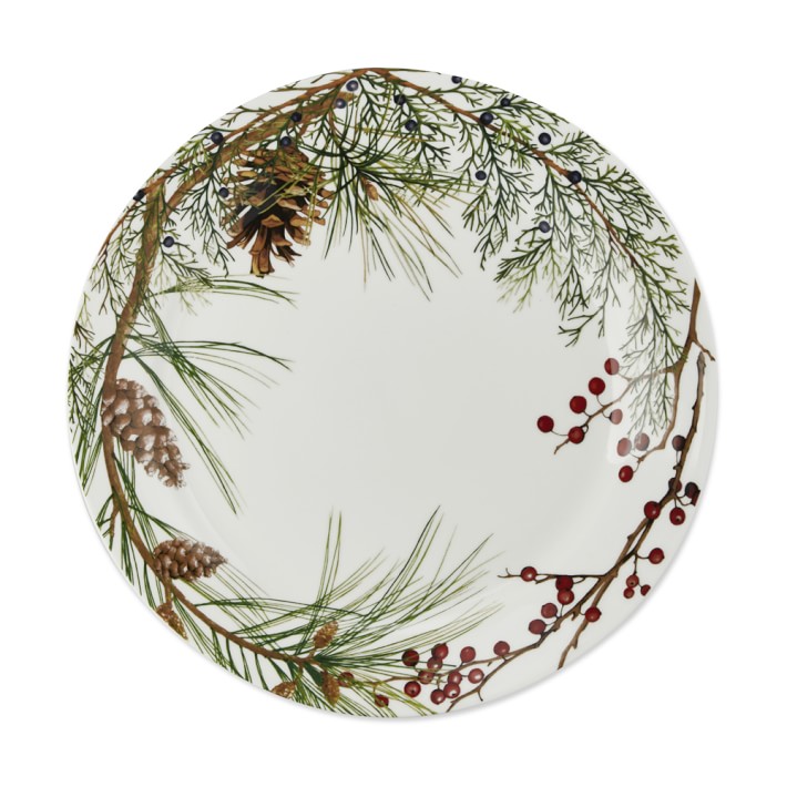 Woodland Berry Dinner Plate Set Set of 4 Williams Sonoma