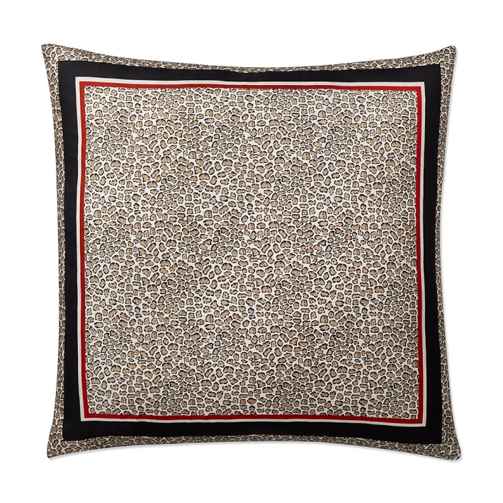 Multi Leona Printed Silk Throw Pillow Williams Sonoma