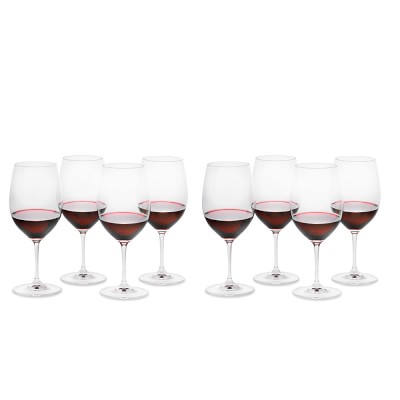 Riedel O Mixed Cabernet/Viognier Tumbler Set Of 6 Plus 2 Bonus Glasses