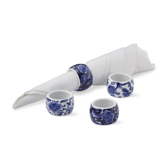 Ginger Jar Napkin Rings Set of 4 Williams Sonoma