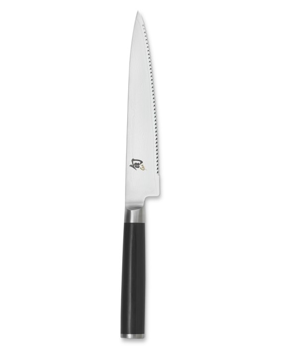 Shun Classic Serrated Utility Knife Williams Sonoma