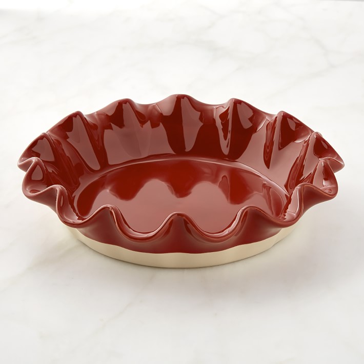 Emile Henry Artisan Deep Ruffled Pie Dish Williams Sonoma