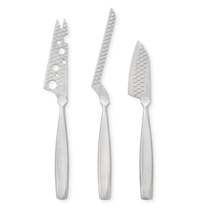 Monaco Cheese Knives Set of 3 Cheese Tools Williams Sonoma