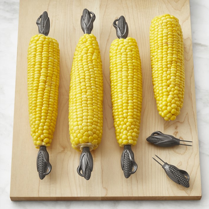 Chef Aid 12 maïs Forks, 12 Corn on the Cob Holders