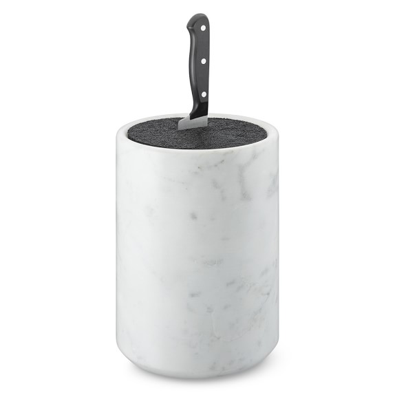 marble knife block