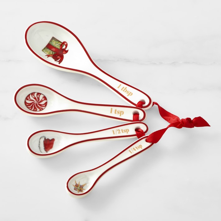 Williams Sonoma Twas the Night Before Christmas s/4 Measuring Cups 