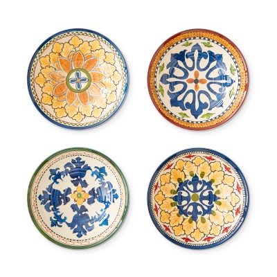 Sicily Outdoor Melamine Small Mixed Dipping Bowls