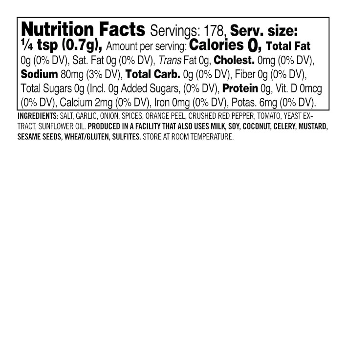 Spice Grinder Italian Blend Gourmet Spices Williams Sonoma