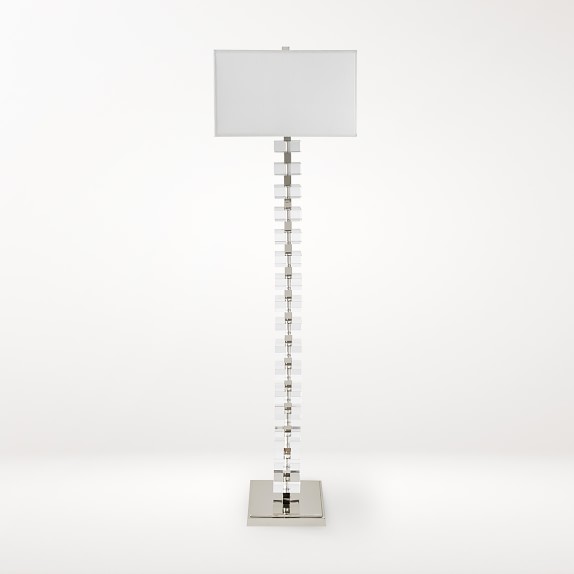 crystal floor lamp base