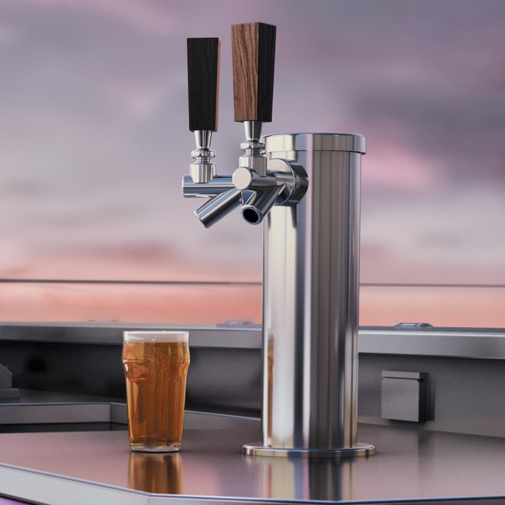 Hestan BuiltIn Faucet Beer Dispenser Williams Sonoma