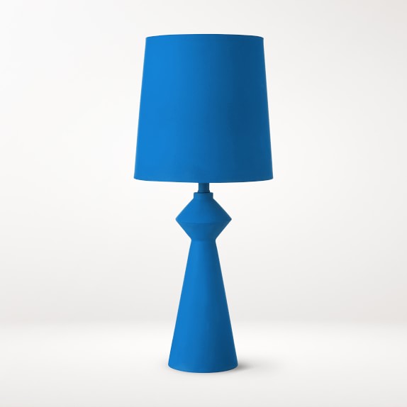 blue lamp