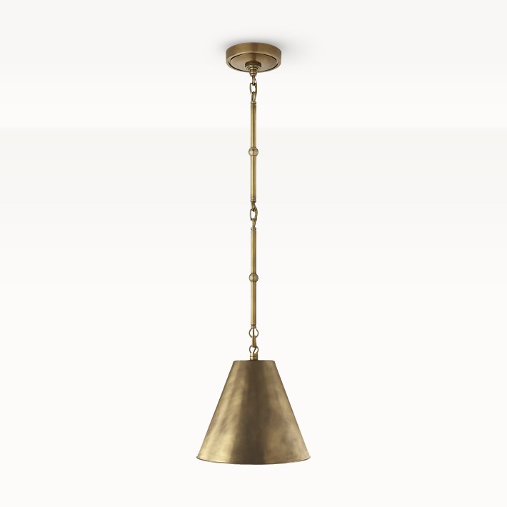 Garrison Brass Pendant Light Williams Sonoma