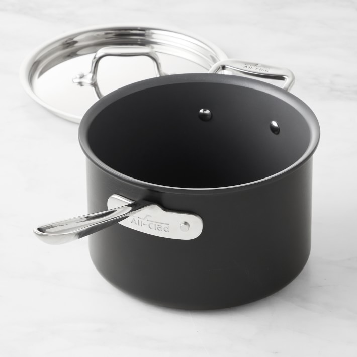 AllClad NS1 Nonstick Induction Saucepan Williams Sonoma