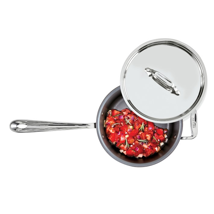 AllClad NS1 Nonstick Induction Saucepan Williams Sonoma