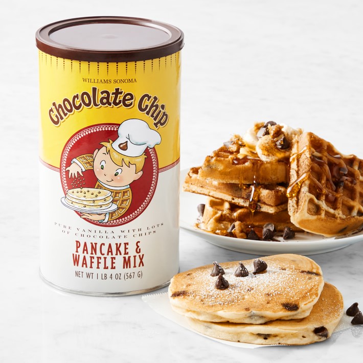 Williams Sonoma Chocolate Chip Pancake & Waffle Mix, Set of 6