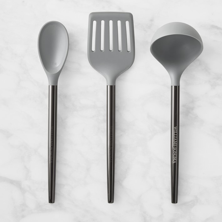 stainless steel silicone utensils