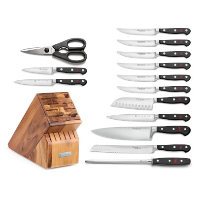 Wüsthof Classic 15-Piece Knife Block Set | Williams Sonoma