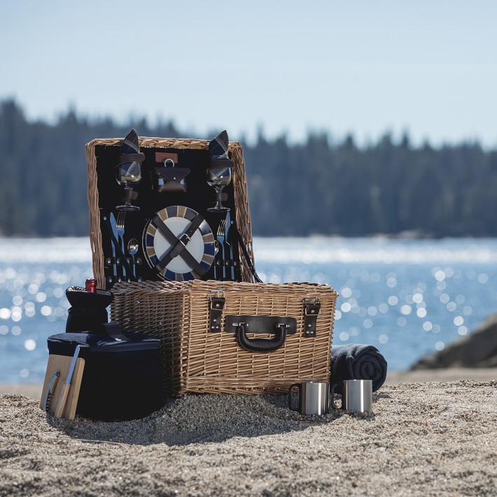 Canterbury Picnic Basket Williams Sonoma