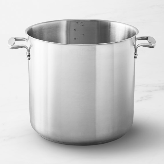 24 quart Silver All-Clad E7507064 Stainless Steel Stockpot 