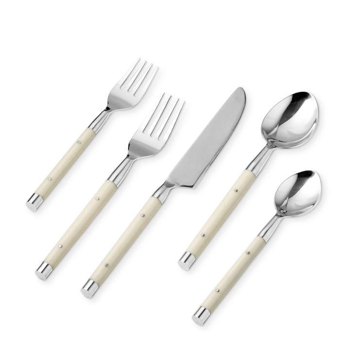 Modern Bistro Flatware Sets Williams Sonoma