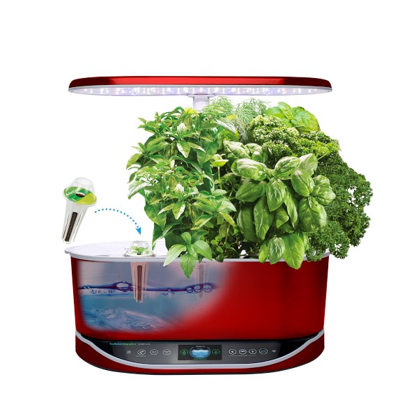 AeroGarden Bounty Elite Stainless Steel with gourmet Herbs Seed Pod Kit for sale online 