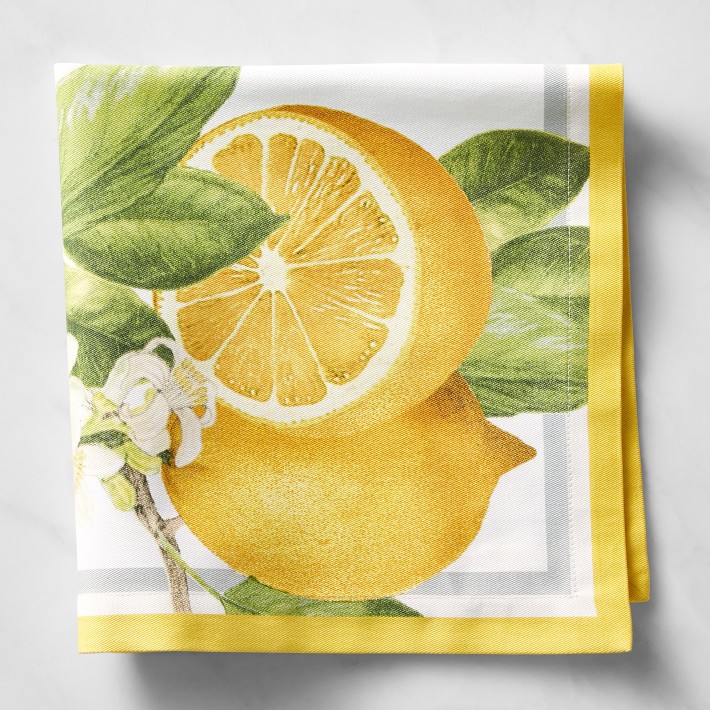 Meyer Lemon Cloth Napkins Williams Sonoma