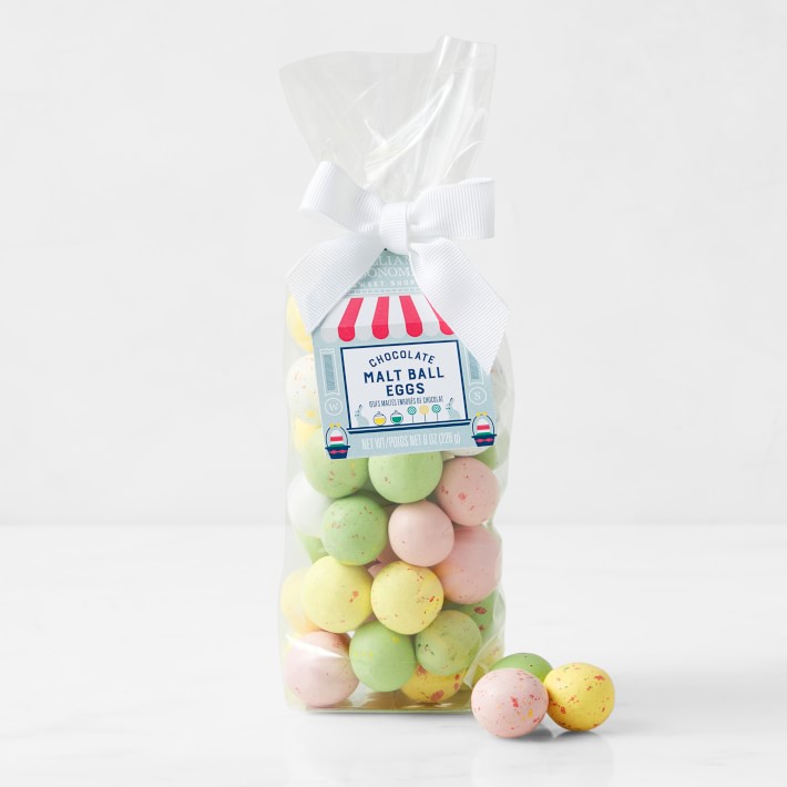 Williams Sonoma Chocolate Malt Ball Eggs Williams Sonoma