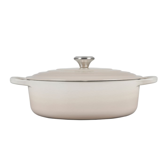 Le Creuset Signature Cast-Iron Round Wide Dutch Oven - 6 3/4-qt ...