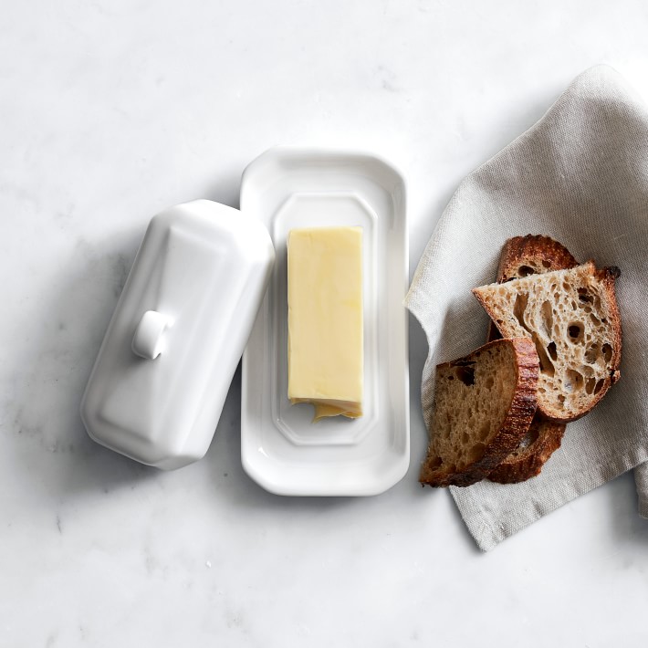 Pillivuyt Covered Butter Dish Williams Sonoma