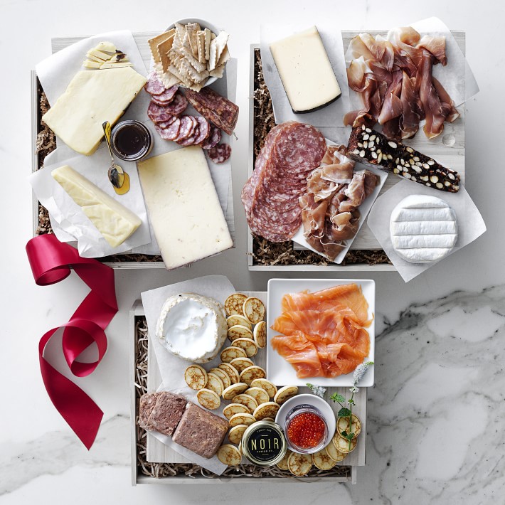 Thank You Epicurean Meat & Cheese Gift Baskets by 1-800 Baskets