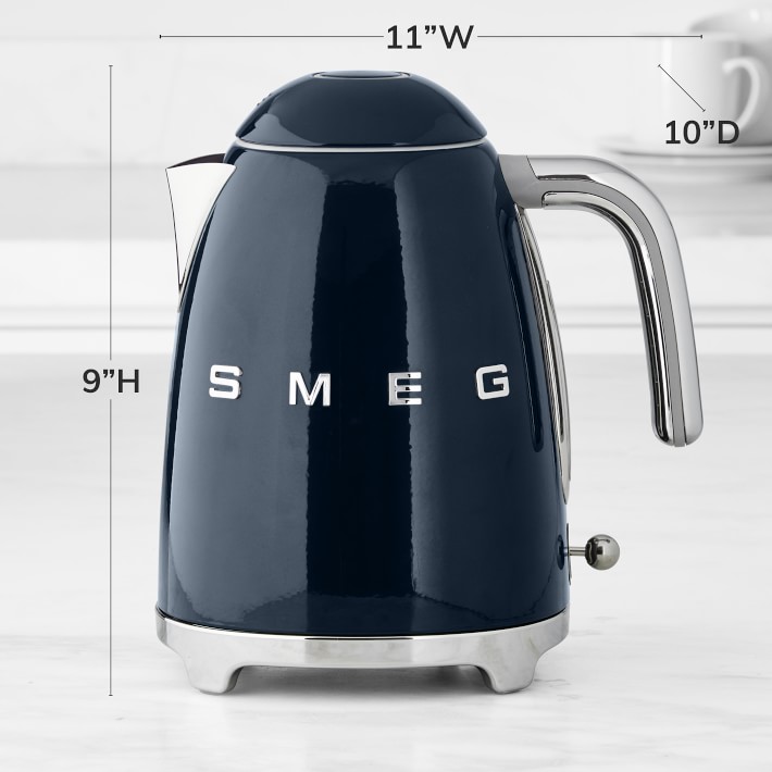 Smeg Electric Kettle 3D Logo Williams Sonoma