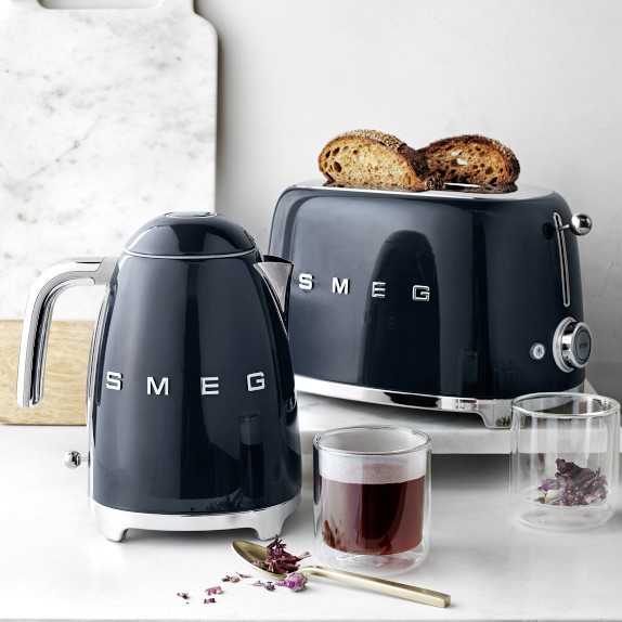 dark blue smeg kettle