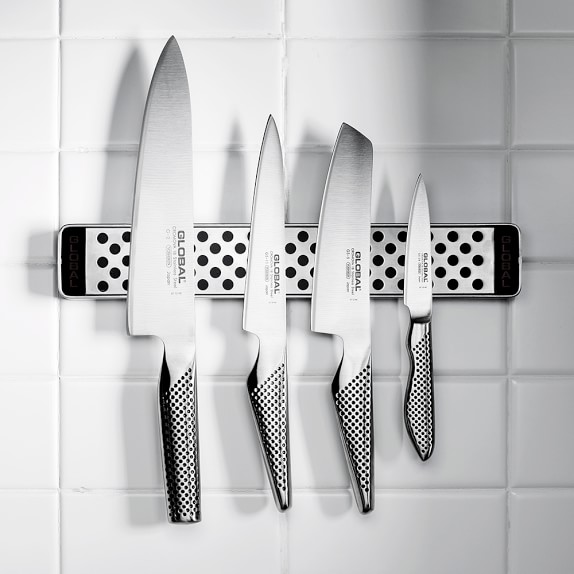 magnetic kitchen knife set