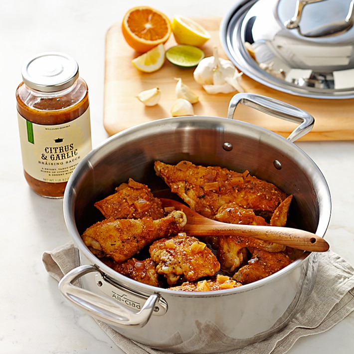 AllClad d7 StainlessSteel Slow Cooker Williams Sonoma