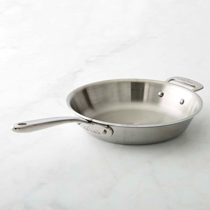 AllClad d7 StainlessSteel Skillet Williams Sonoma
