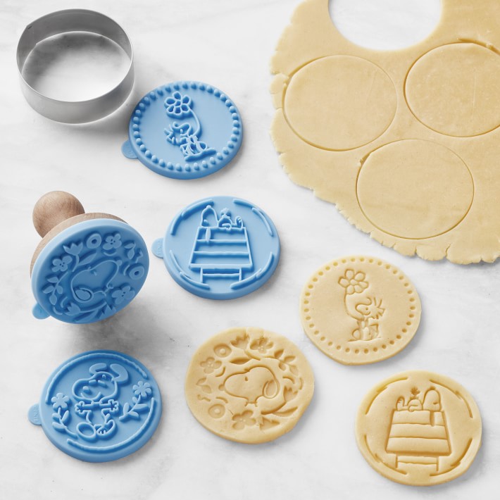PEANUTS™ Spring Silicone Cookie Stamps, Set of 4 Williams Sonoma