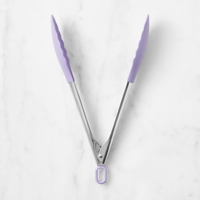 Williams Sonoma Stainless-Steel Silicone Tongs, 9